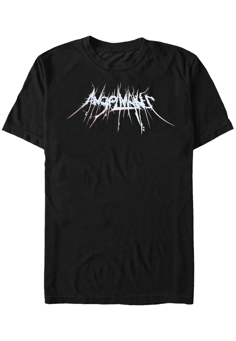 AngelMaker Red Banner T-shirt nera deathcore