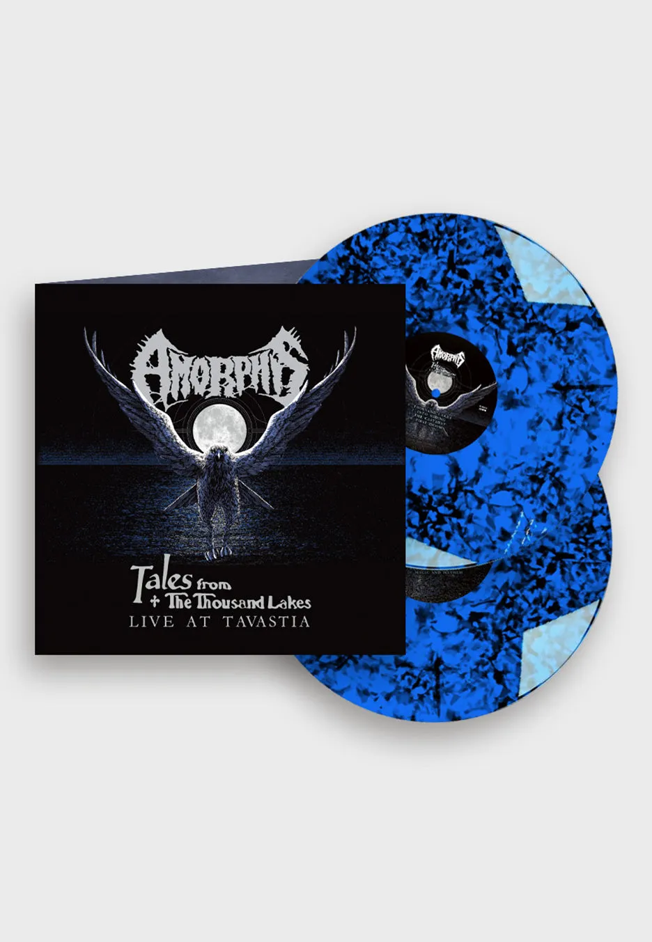Amorphis Tales From The Thousand Lakes doppio vinile LP blu live