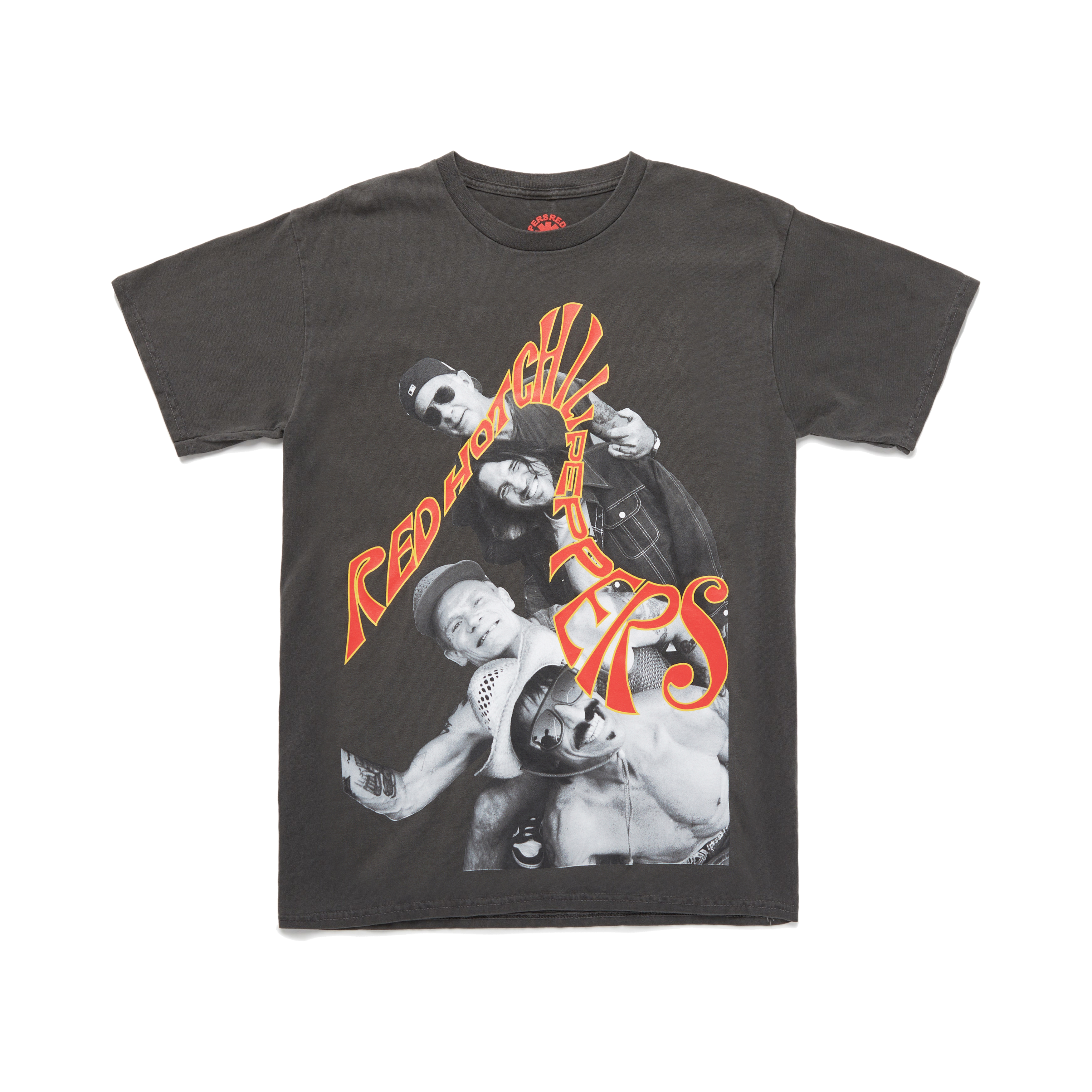 Red Hot Chili Peppers Throwback Tee maglietta nero vintage tour 2022