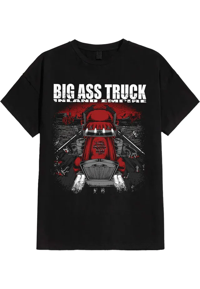 Big Ass Truck I.E. Found On Road Dead T-Shirt Nera