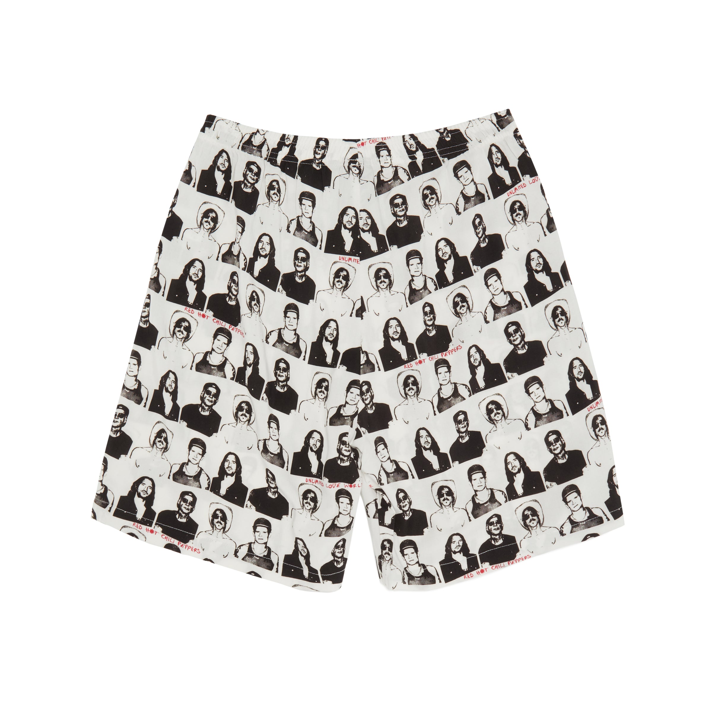 Red Hot Chili Peppers Mugshot pantaloncini rayon stampa integrale
