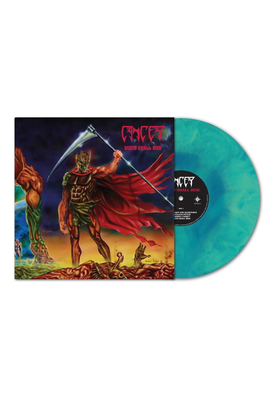Cancer Death Shall Rise Vinile blu marmorizzato limitato