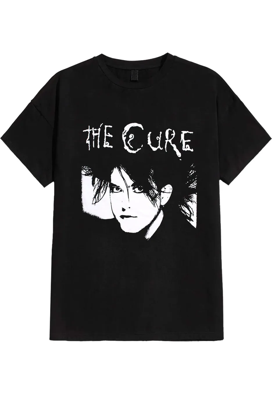 The Cure Robert Illustration Maglietta nera uomo manica corta