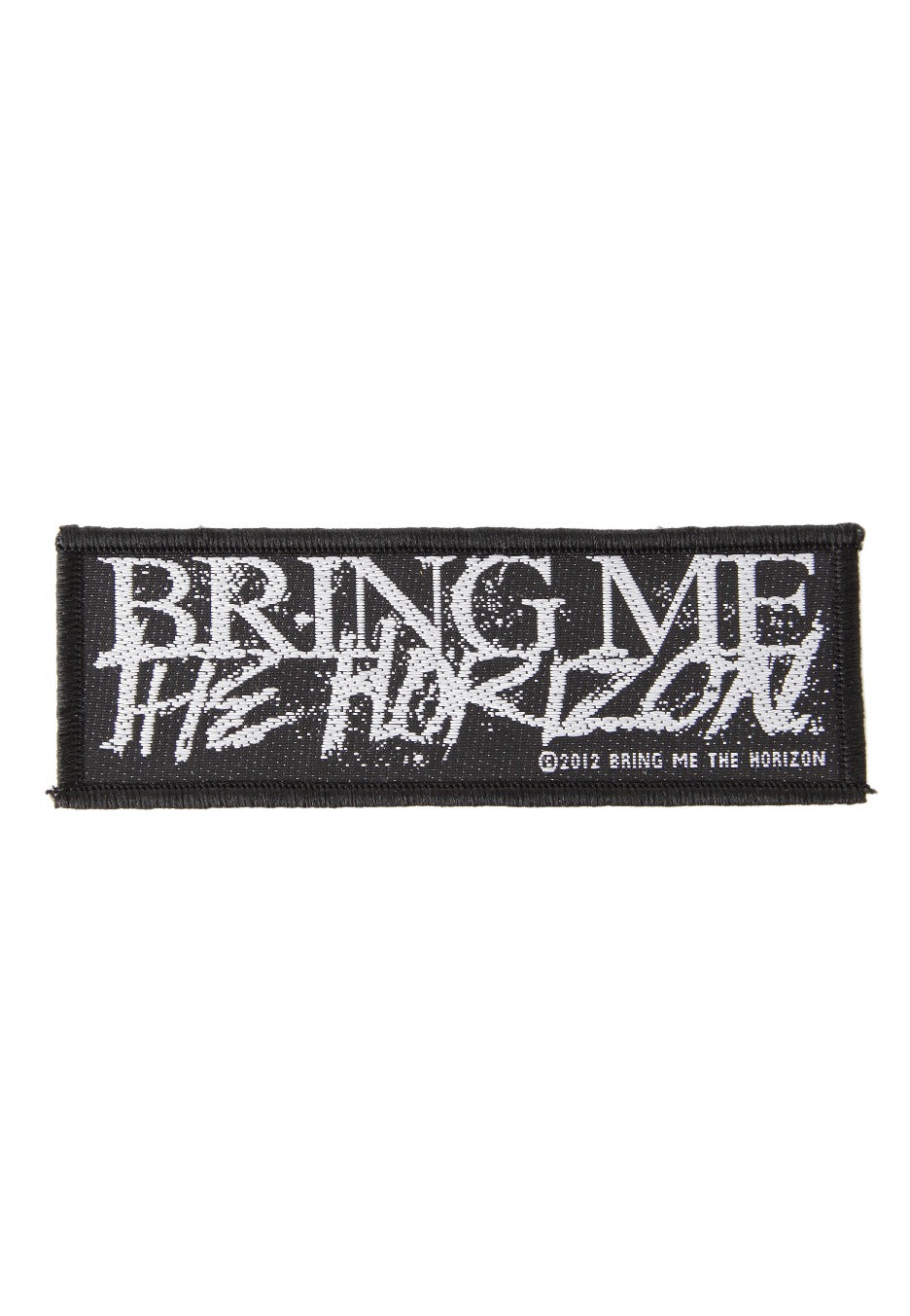 Bring Me The Horizon Horror Logo Patch Nera