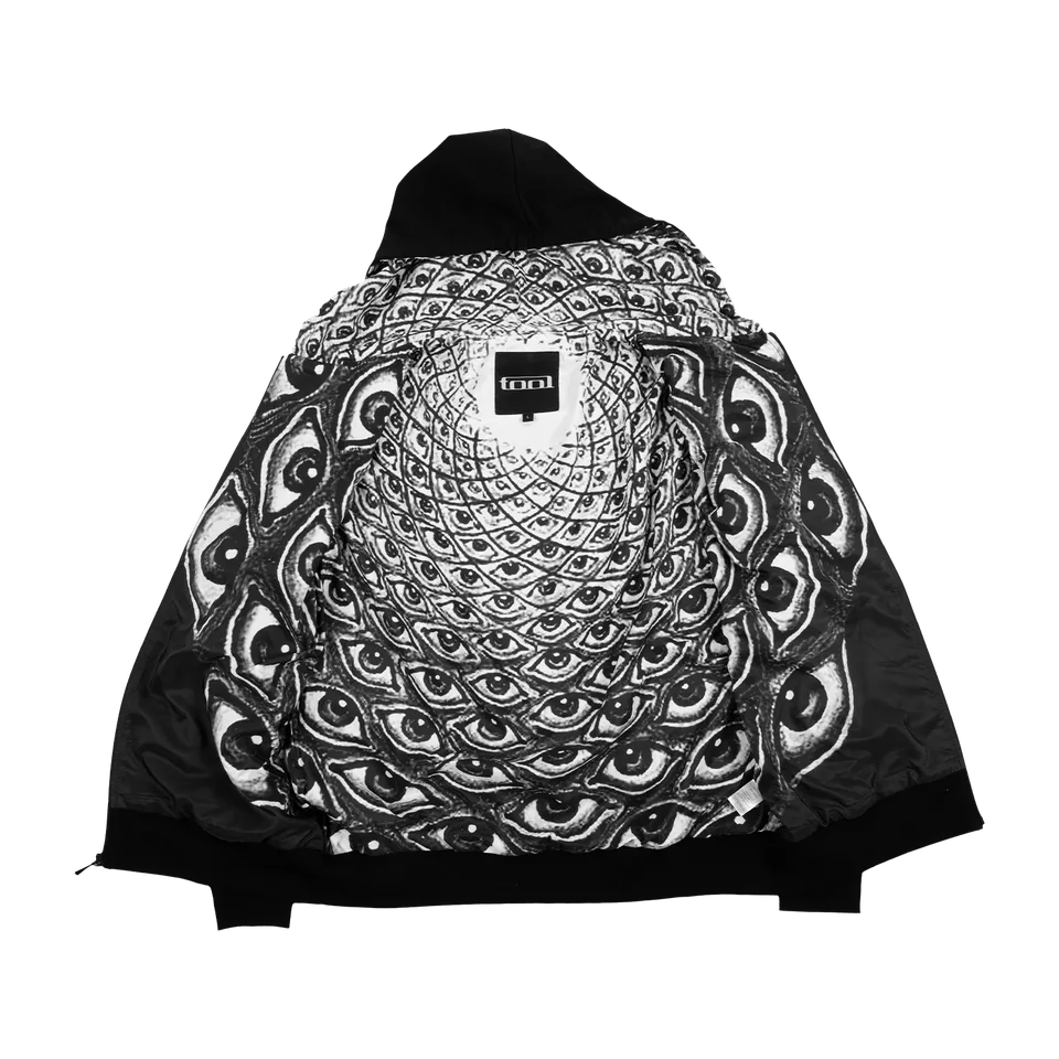 Tool Army 10,000 Days Circle Eyes felpa zip taglia L