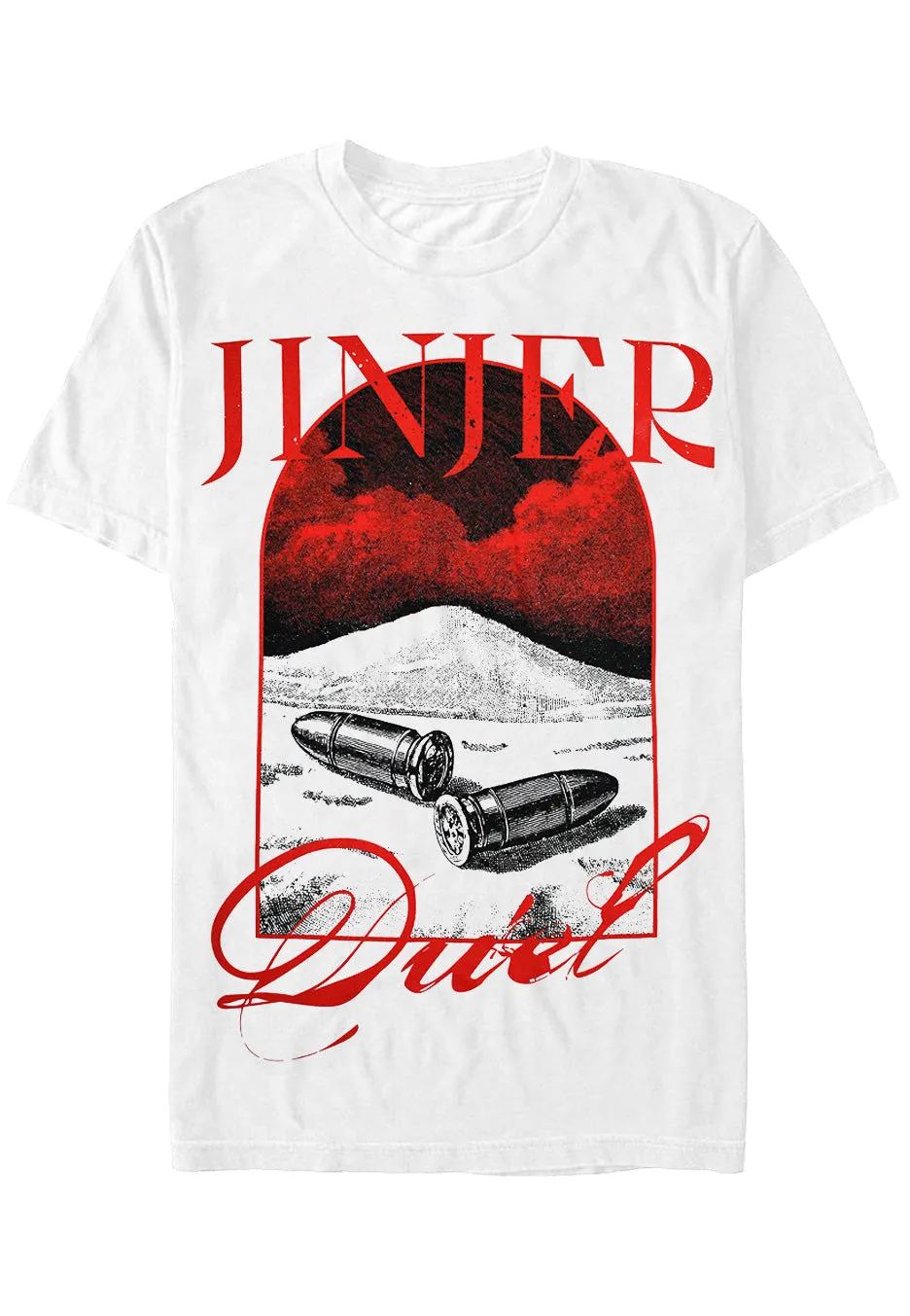 Jinjer Horizon maglietta bianca manica corta