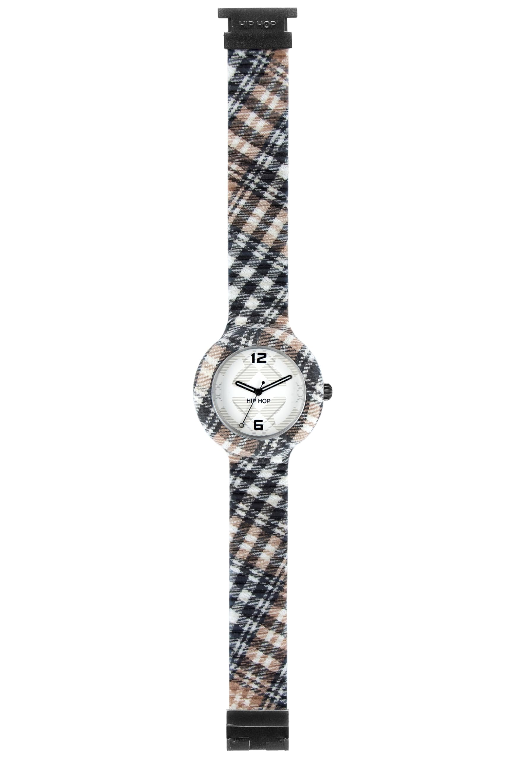 Hip Hop X Man HWU0378 orologio uomo blu tartan 42 mm
