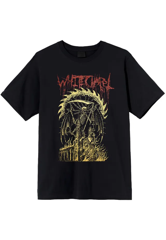 Whitechapel Church Burner maglietta nera manica corta