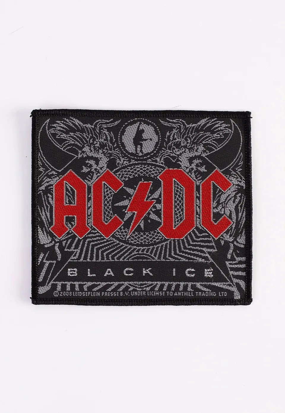 AC/DC Black Ice Patch Nero Hard Rock