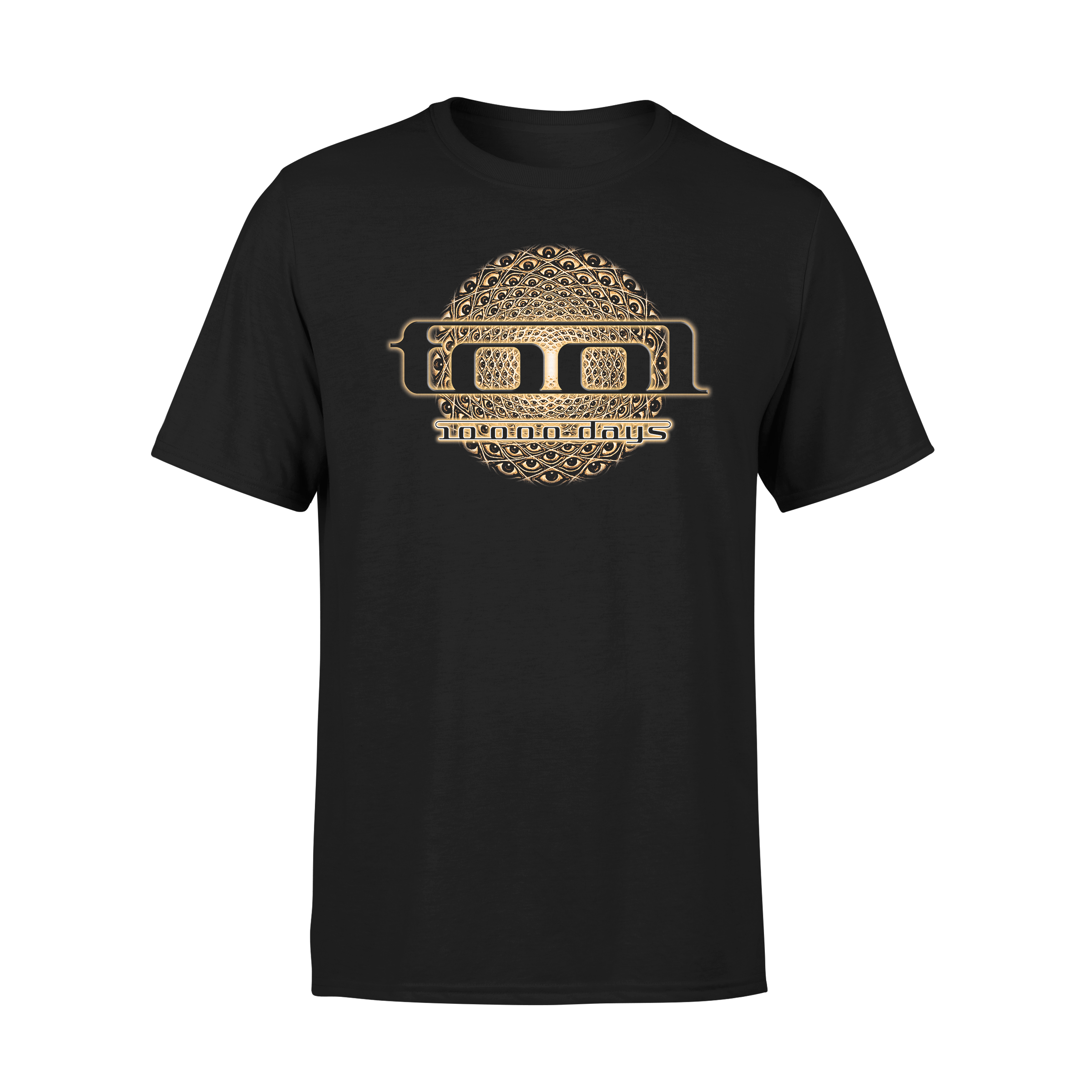 Tool 10,000 Days Gold Circle Eyes Maglietta Taglia L