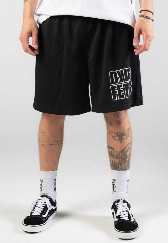 Dying Fetus Simple Logo shorts neri mesh death metal