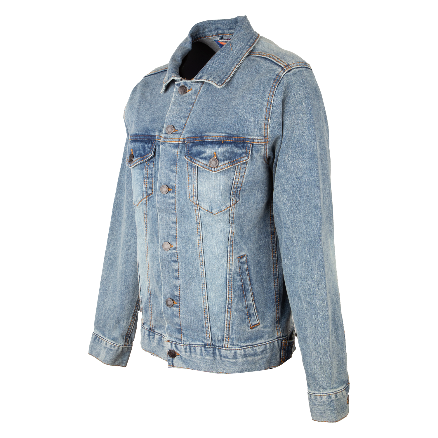 Tool Torch giacca denim cotone light denim