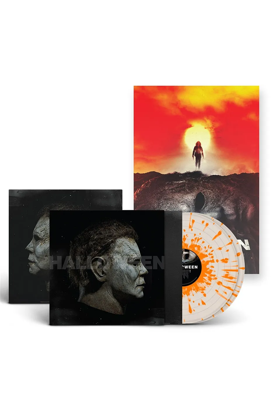 John Carpenter Halloween OST 2025 vinile 2 LP clear splatter