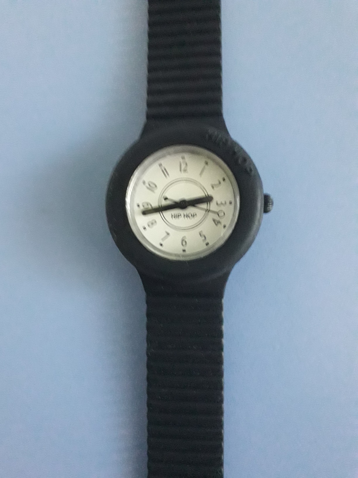 Hip Hop Hero.Dot HWU0636 Orologio Unisex Nero Quadrante Bianco