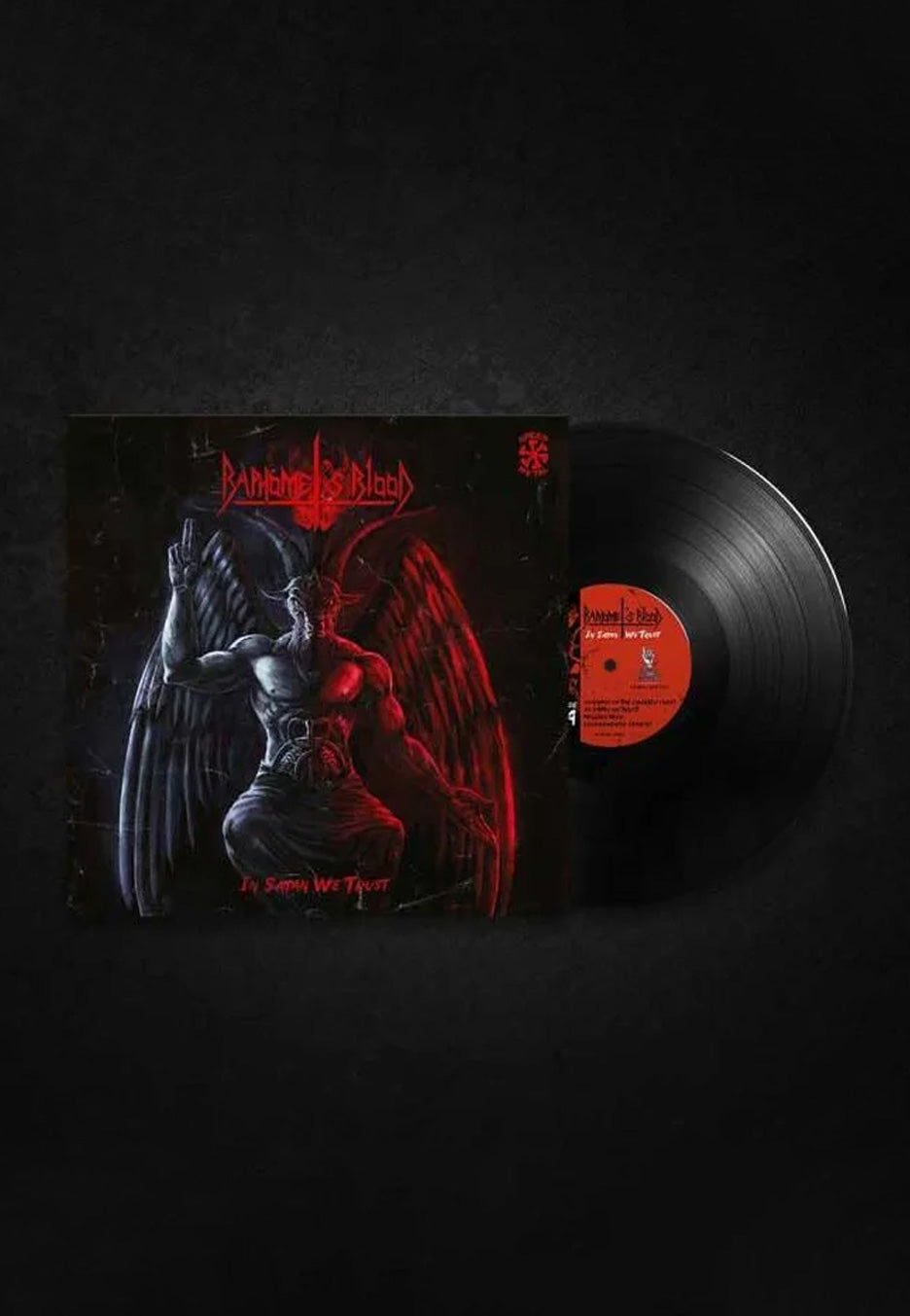 Baphomet's Blood In Satan We Trust vinile LP power metal