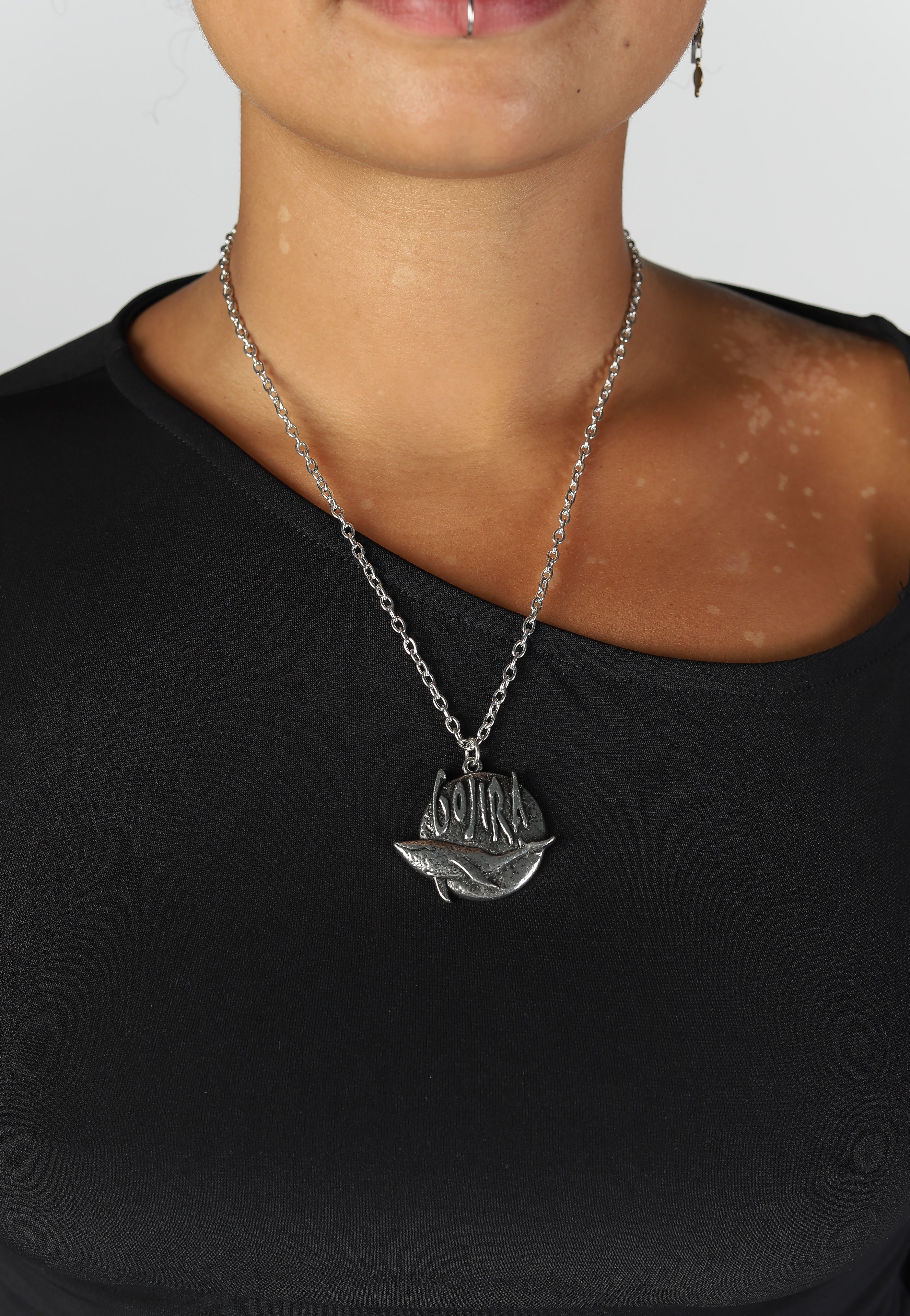 Gojira Whale collana ufficiale taglia unica in metallo