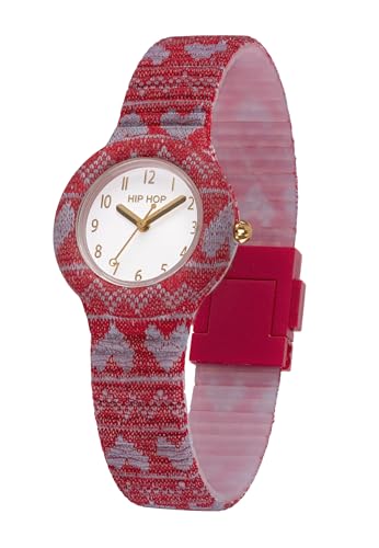 Hip Hop Love Me Yes Orologio Donna Cuori Rosso 32 mm