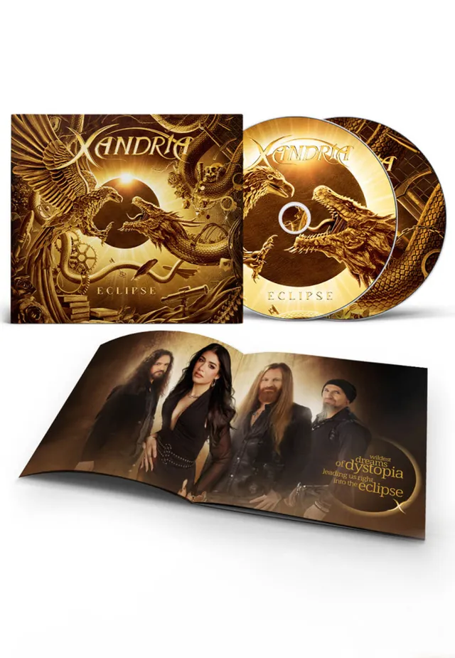 Xandria Eclipse CD digipak doppio melodic metal