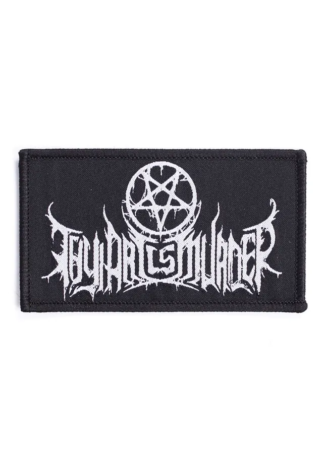 Thy Art Is Murder Logo patch nera death metal taglia unica