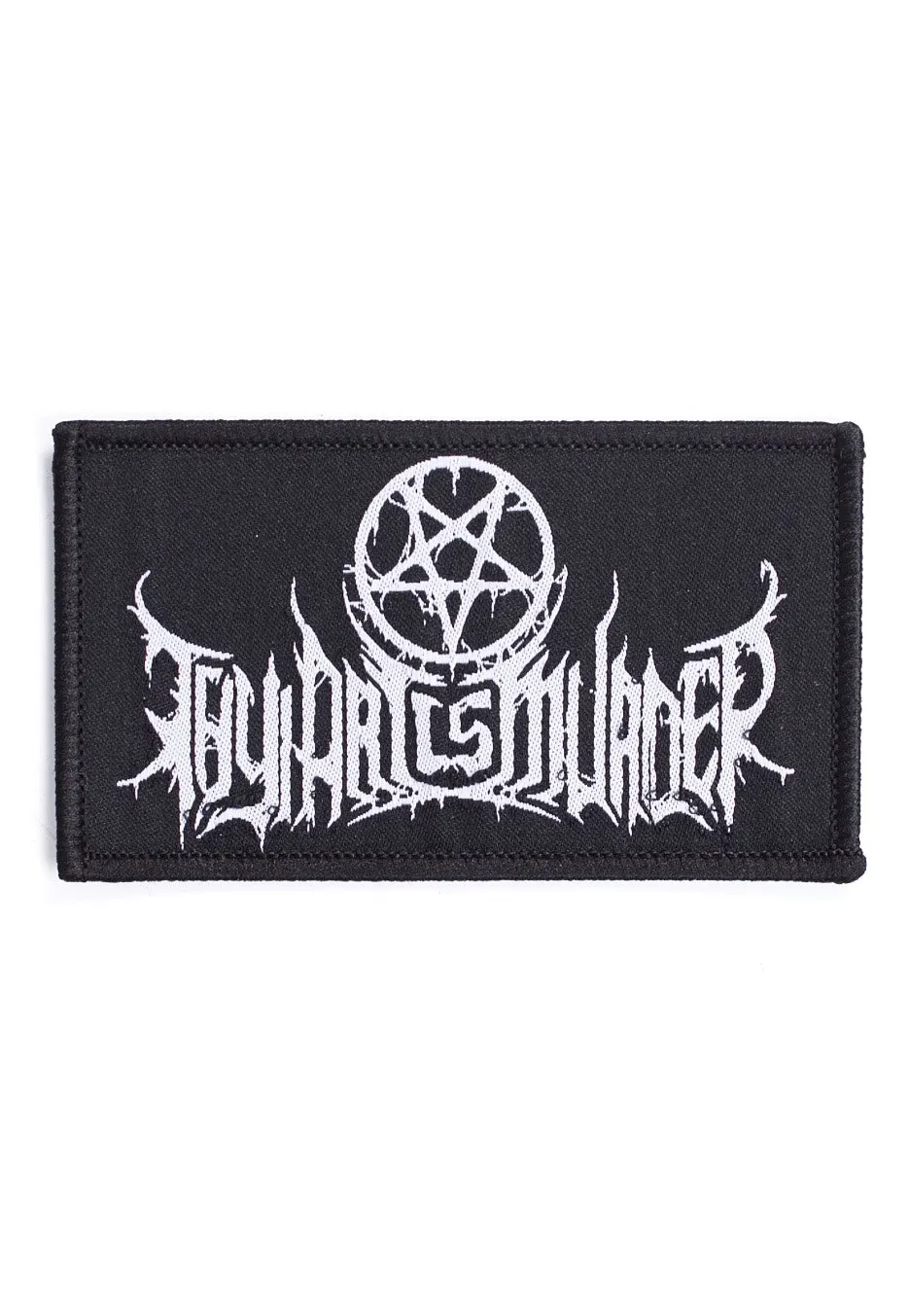 Thy Art Is Murder Logo patch nera death metal taglia unica
