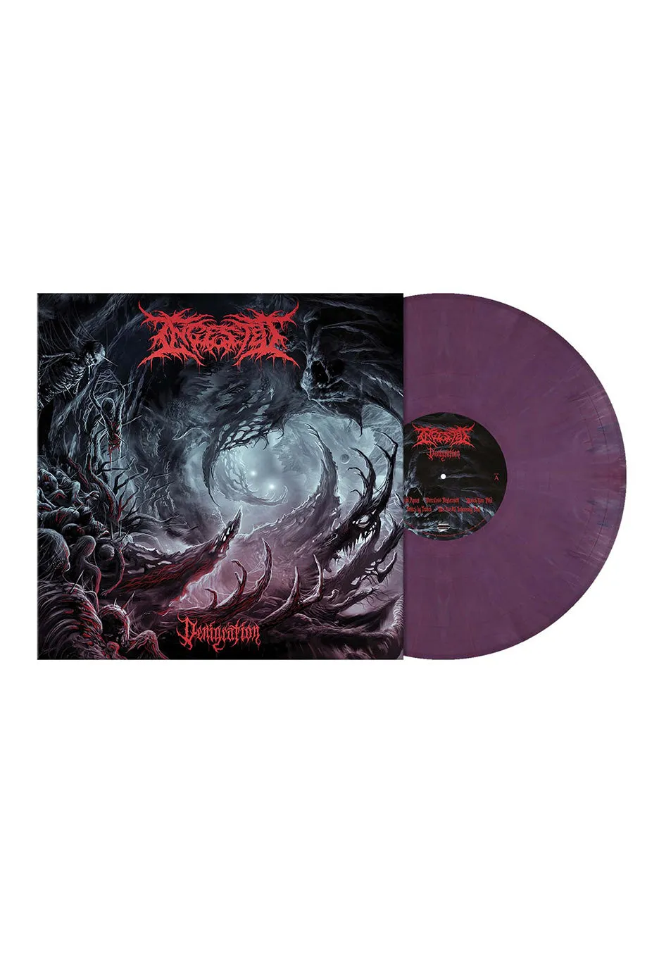Ingested Denigration vinile viola limitato LP