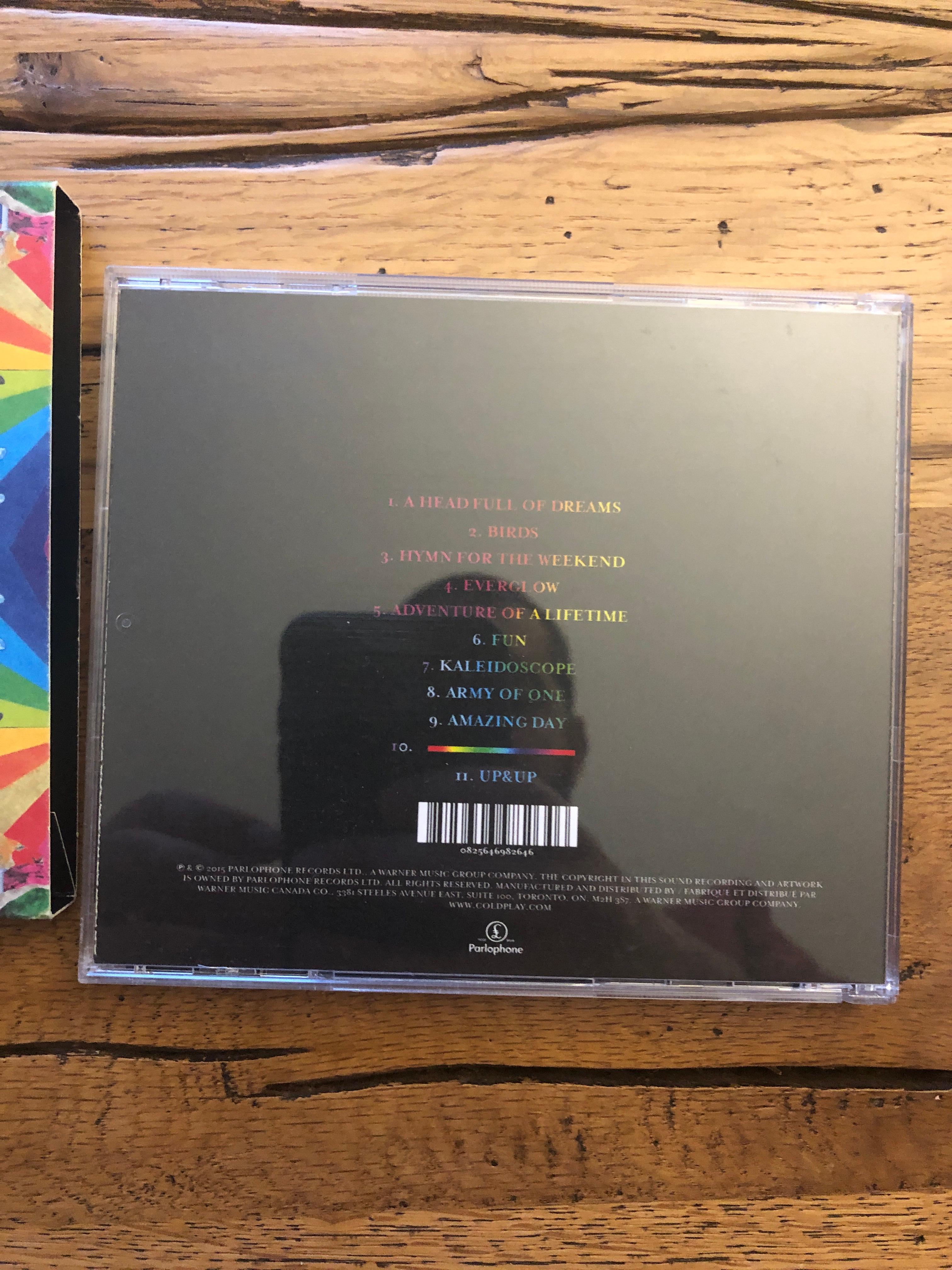 Coldplay A Head Full Of Dreams CD album originale