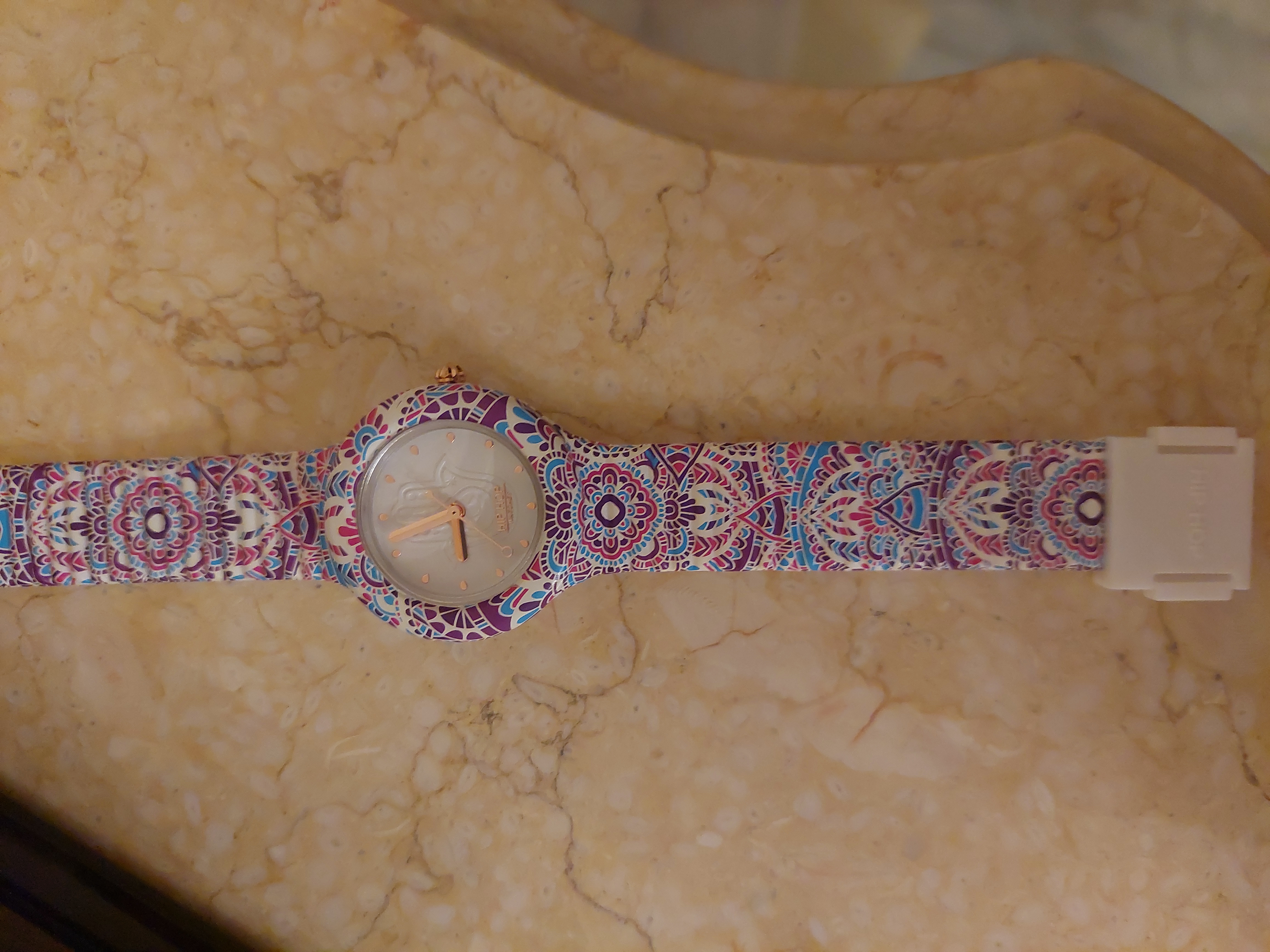 Hip Hop HERO 32 Mandala Orologio Donna Blu-Rosso HWU1040