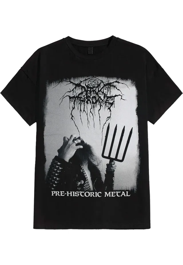 Darkthrone Pre-Historic Metal T-Shirt nera black metal