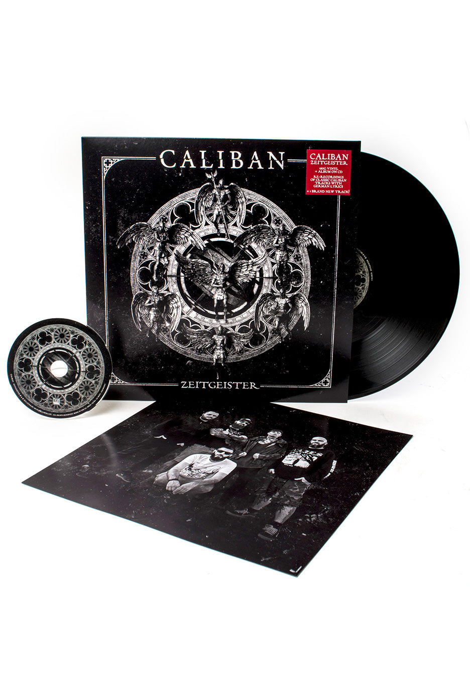 Caliban Zeitgeister vinile LP + CD metalcore