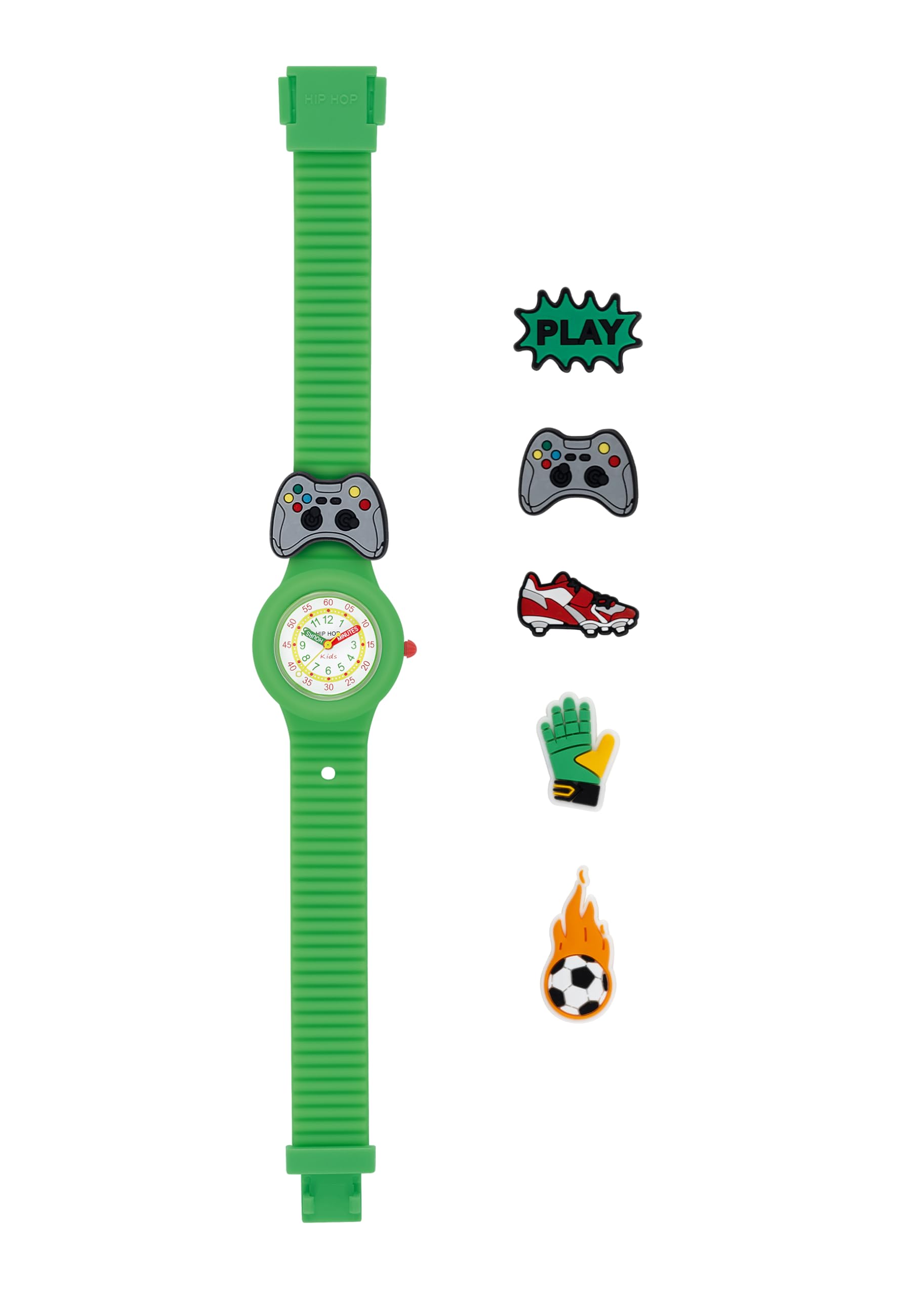 Hip Hop Pintastic HWU1318 Orologio Bambini Verde 32 mm