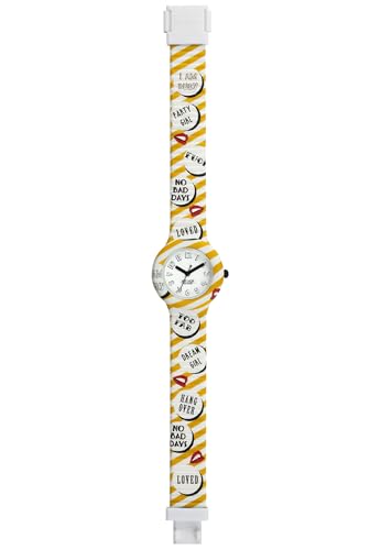 Hip Hop Hero 32 HBU0895 orologio donna giallo stampato