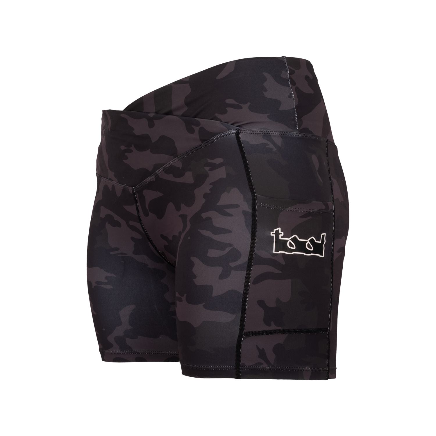 Tool Lateralus Camo shorts bici donna nero Large