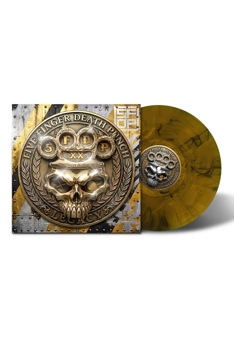 Five Finger Death Punch Legacy Vinile Amber Wave Esclusivo