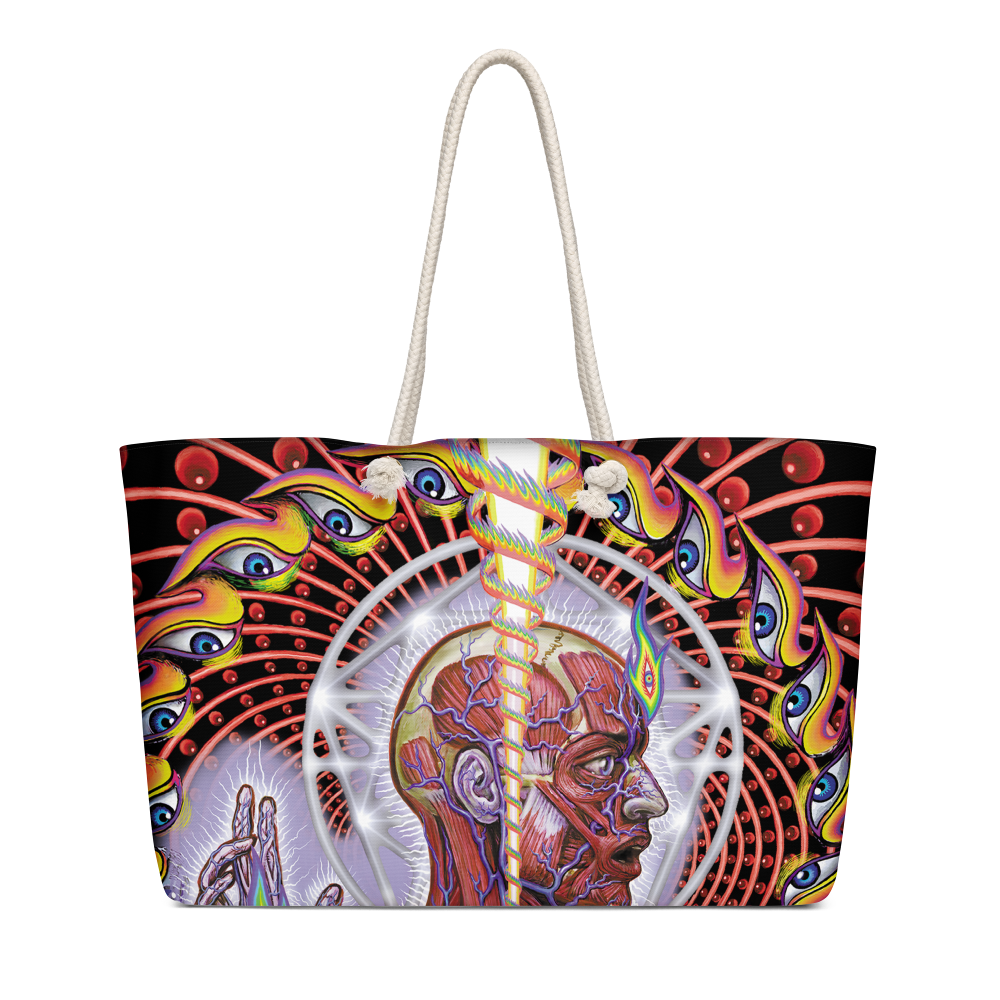 Tool Lateralus Skinless Man borsa weekender 60 cm poliestere