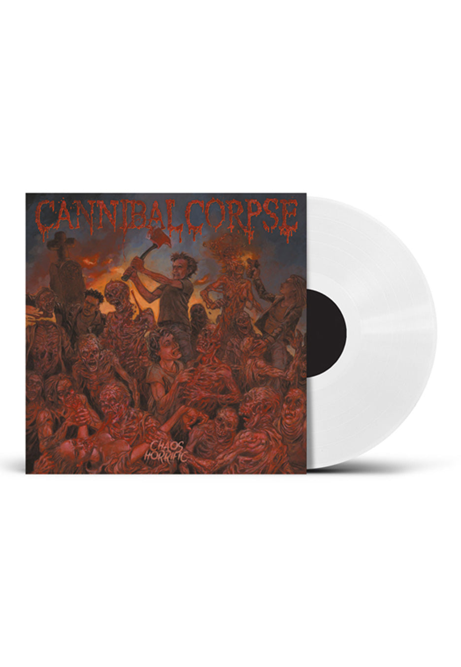 Cannibal Corpse Chaos Horrific vinile bianco Ltd