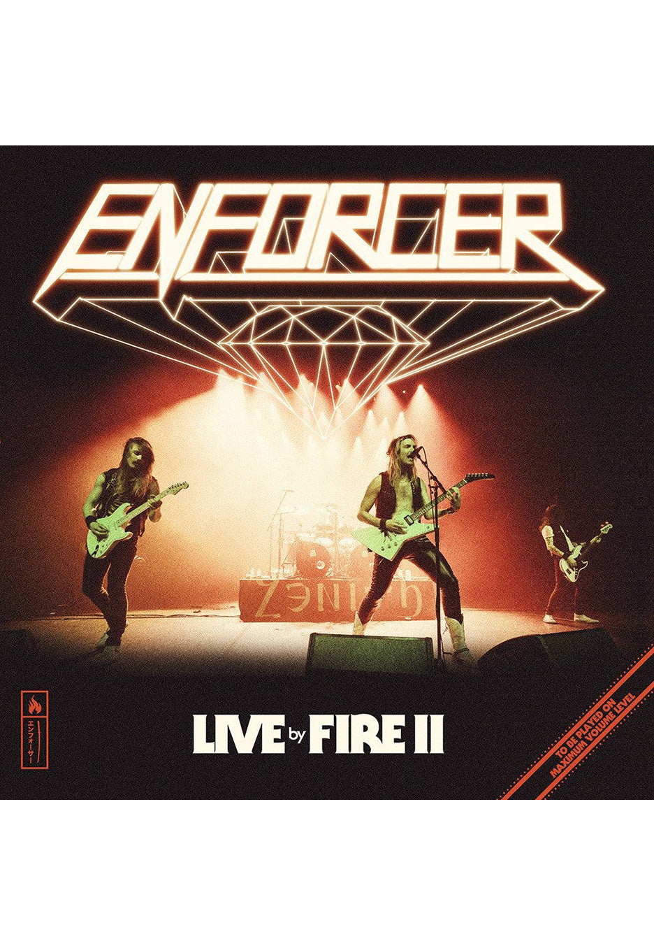 Enforcer Live By Fire II doppio vinile 2 LP heavy metal