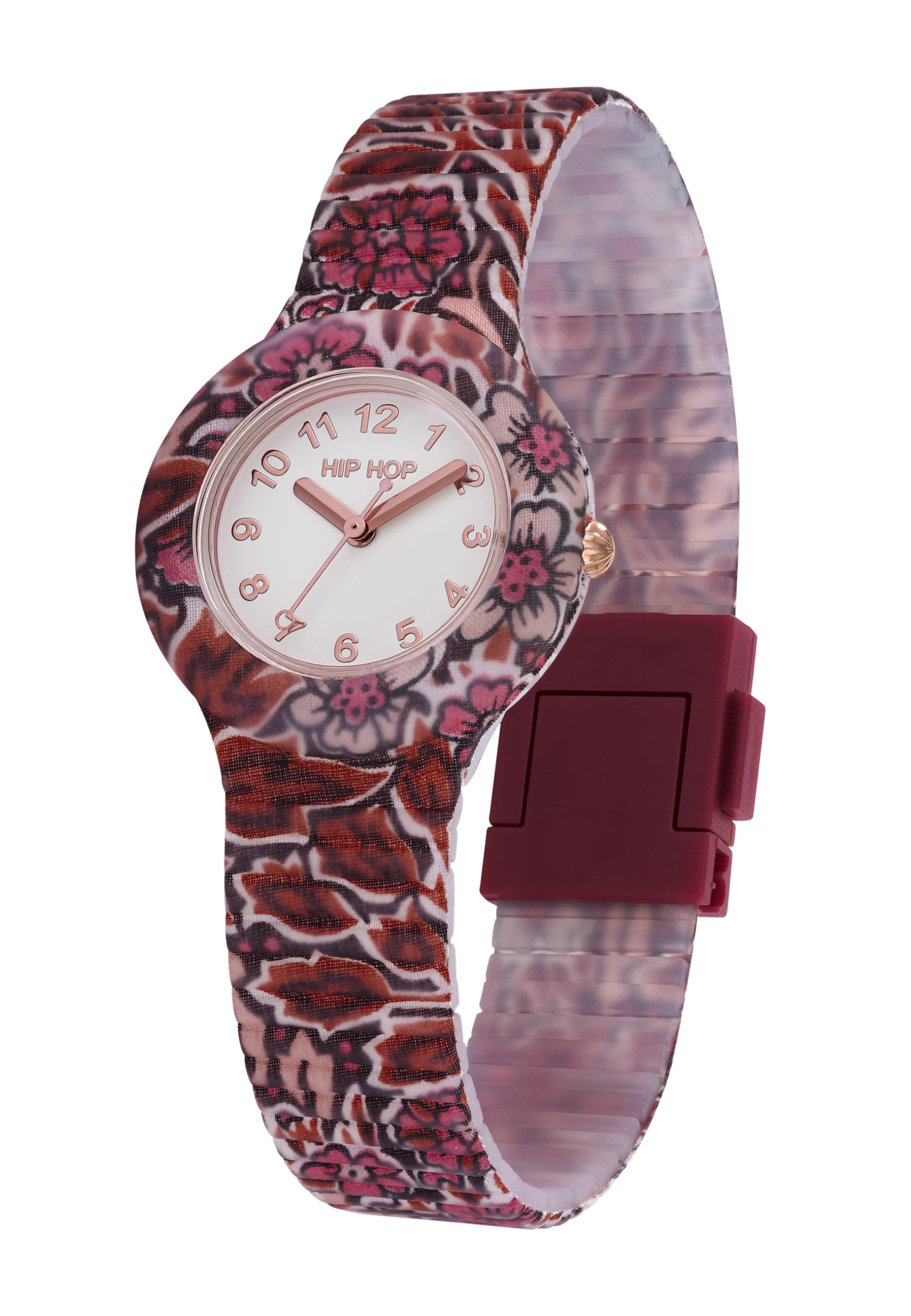 Hip Hop Winter Blossom orologio donna bordeaux 32 mm Liberty