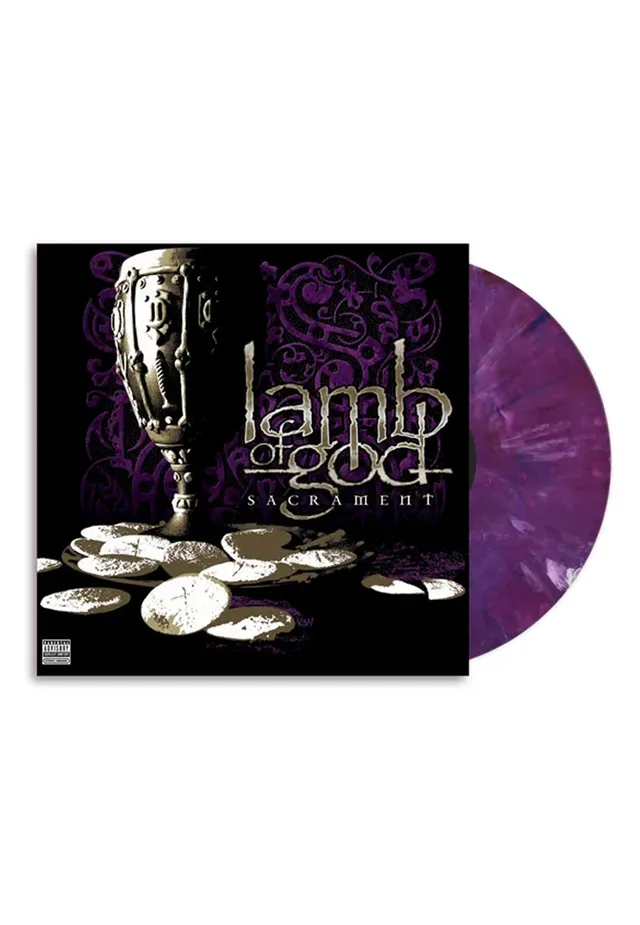 Lamb Of God Sacrament Vinile LP Viola Marmorizzato