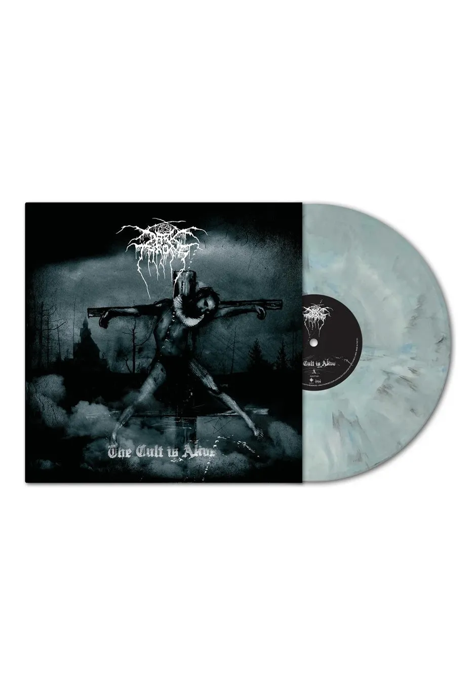 Darkthrone The Cult is Alive vinile LP azzurro marmorizzato