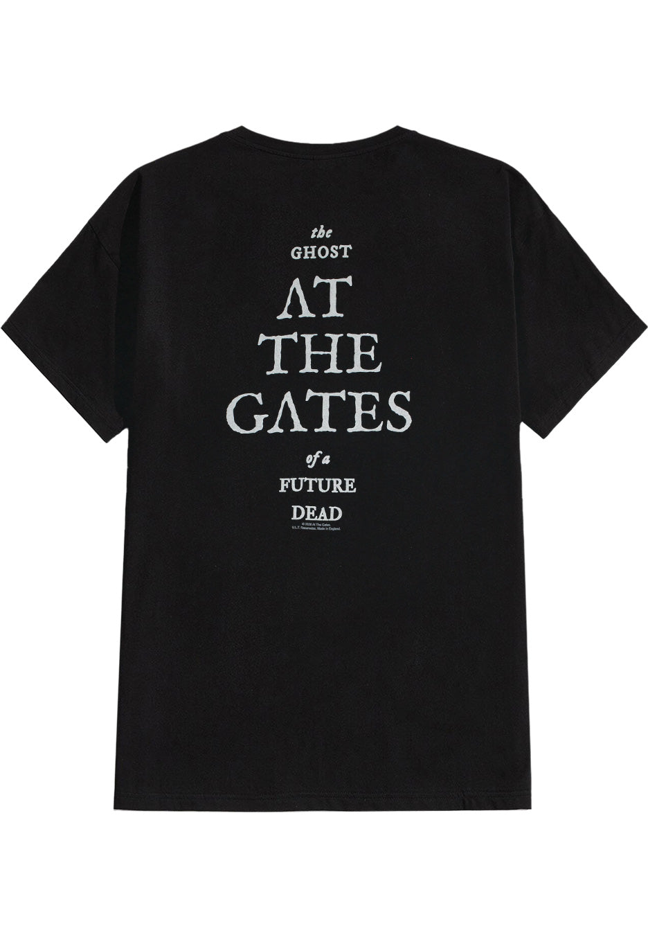 At The Gates Dissonant Void T-Shirt Nera Death Metal