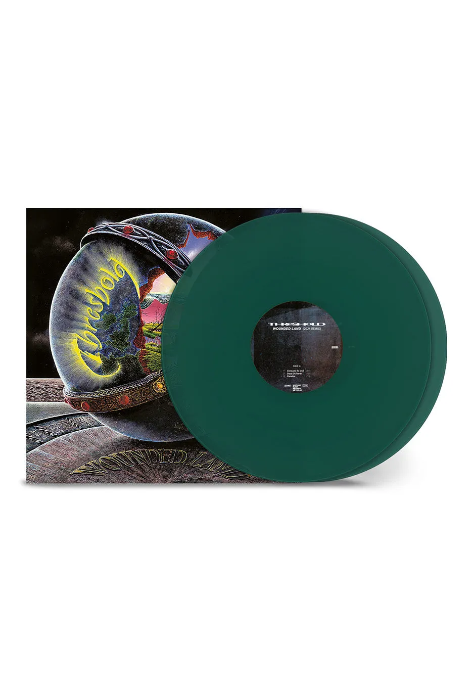 Threshold Wounded Land Vinile 2 LP Verde Remastered
