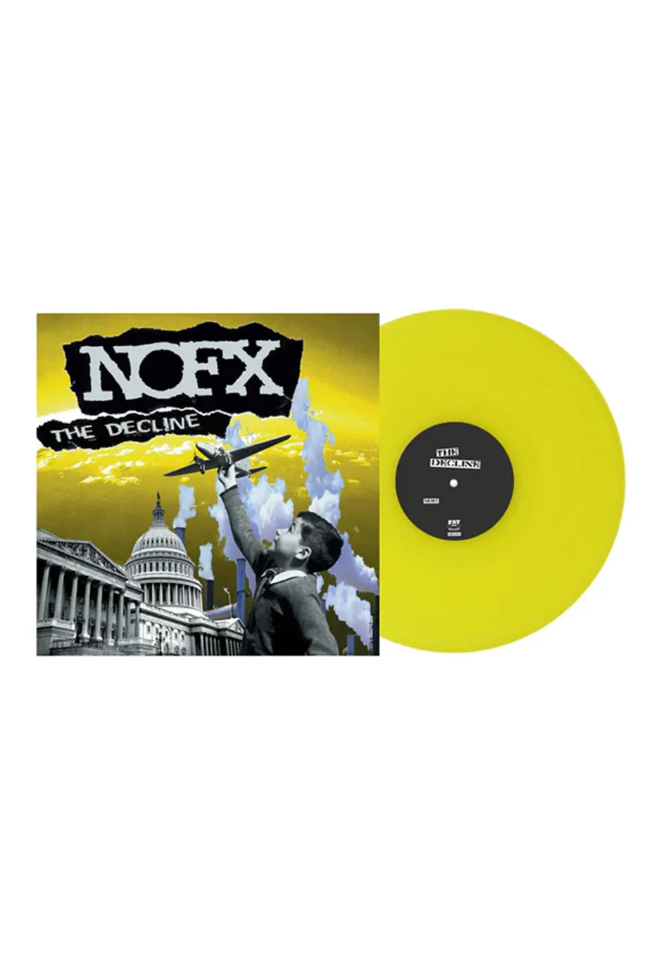 NOFX The Decline EP vinile LP giallo limited punk rock