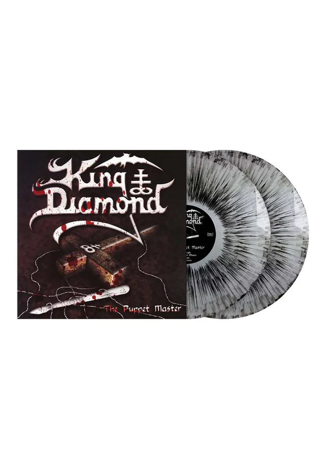 King Diamond Puppet Master 2 Vinile argento nero limitato