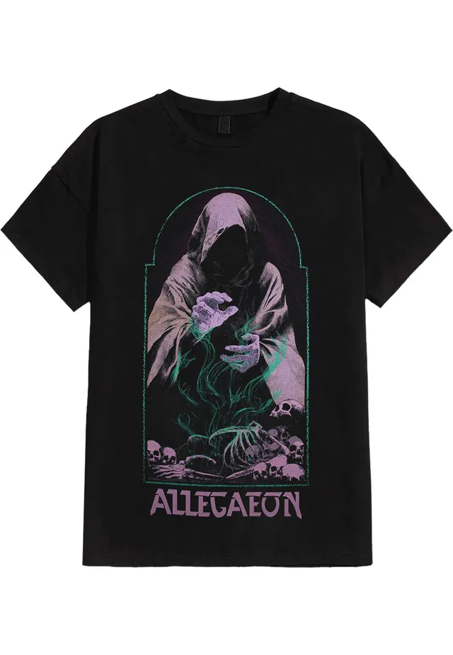 Allegaeon EU Tour 2026 T-Shirt maglietta nera