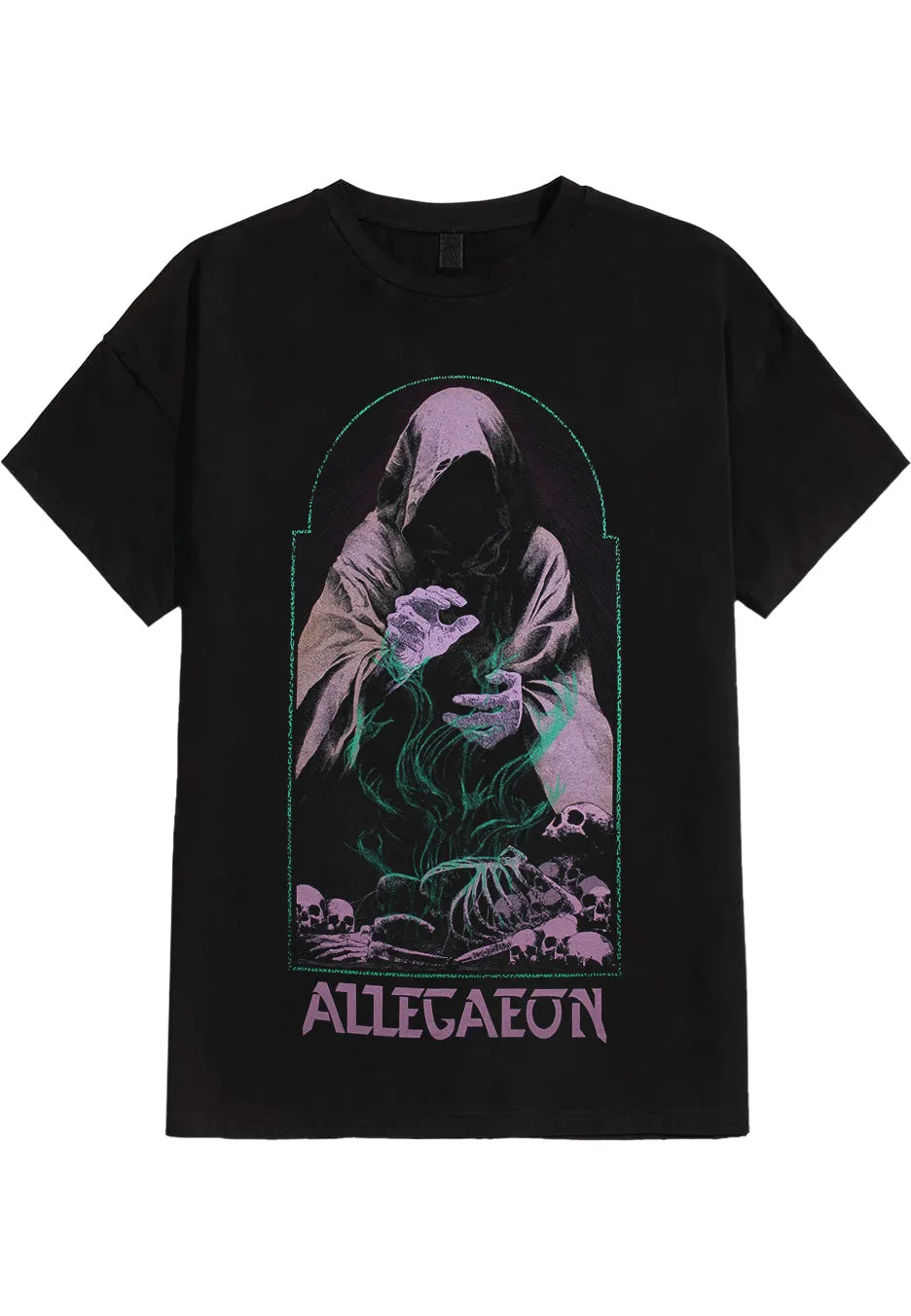 Allegaeon EU Tour 2026 T-Shirt maglietta nera
