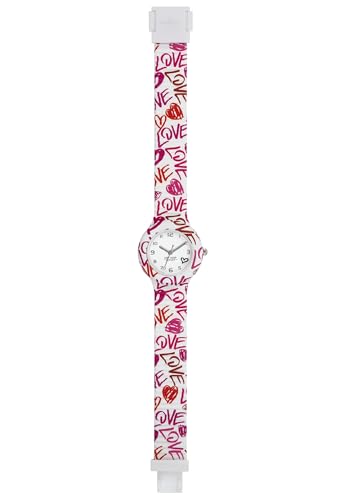 Hip Hop Hero 32 HWU0975 orologio donna bianco Love cuori