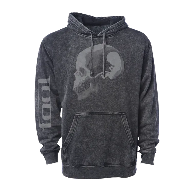 Tool Fetus In Skull Felpa con Cappuccio Mineral Wash Cotone