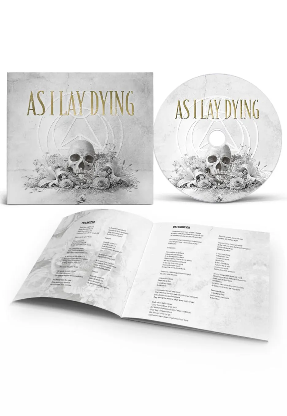 As I Lay Dying Digipak CD metalcore melodico