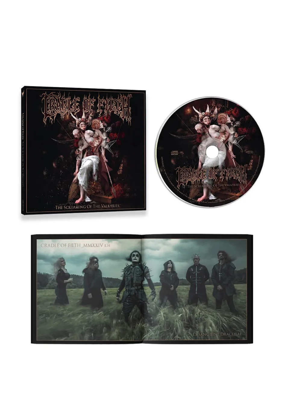 Cradle Of Filth The Screaming Of The Valkyries CD digipak