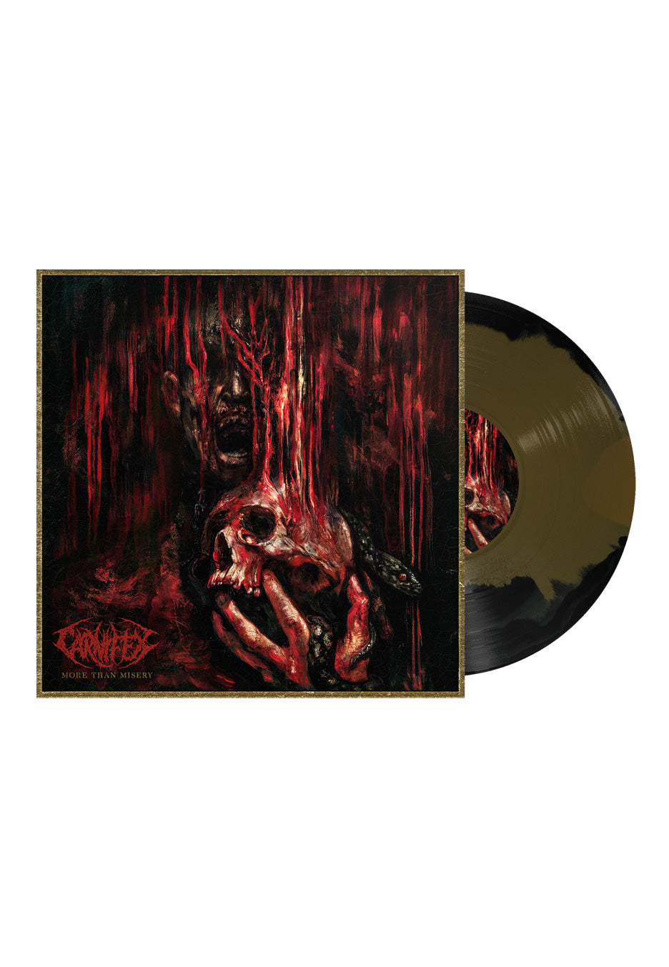 Carnifex More Than Misery Vinile Gold Black
